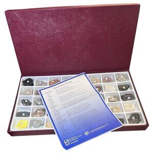 Rocks and Minerals of Canada Collection 40 Quality Large 1 ½ – 2” Specimens